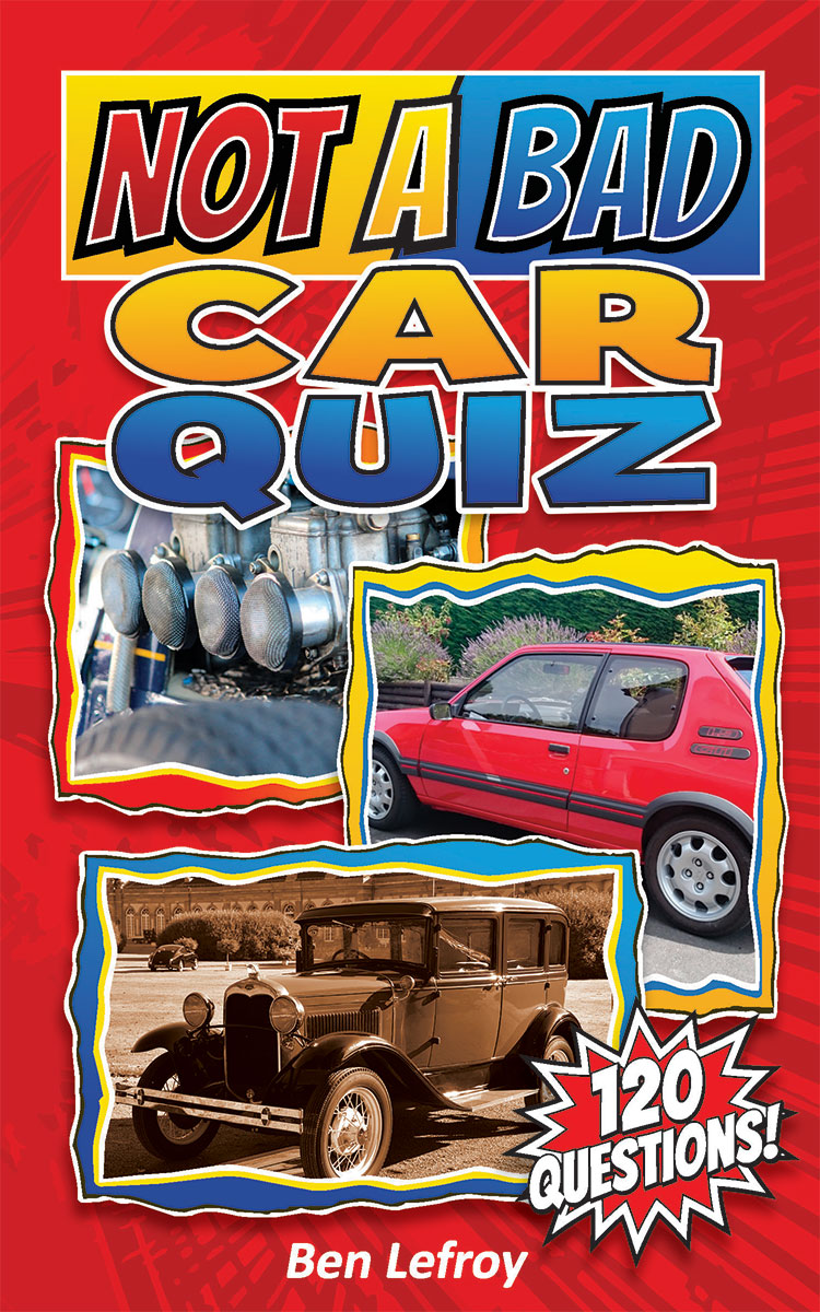 Not A Bad Car Quiz book cover