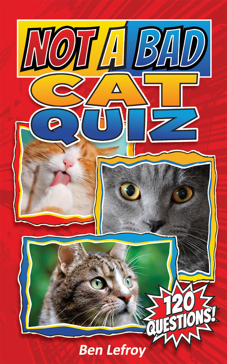 Not A Bad Cat Quiz book cover