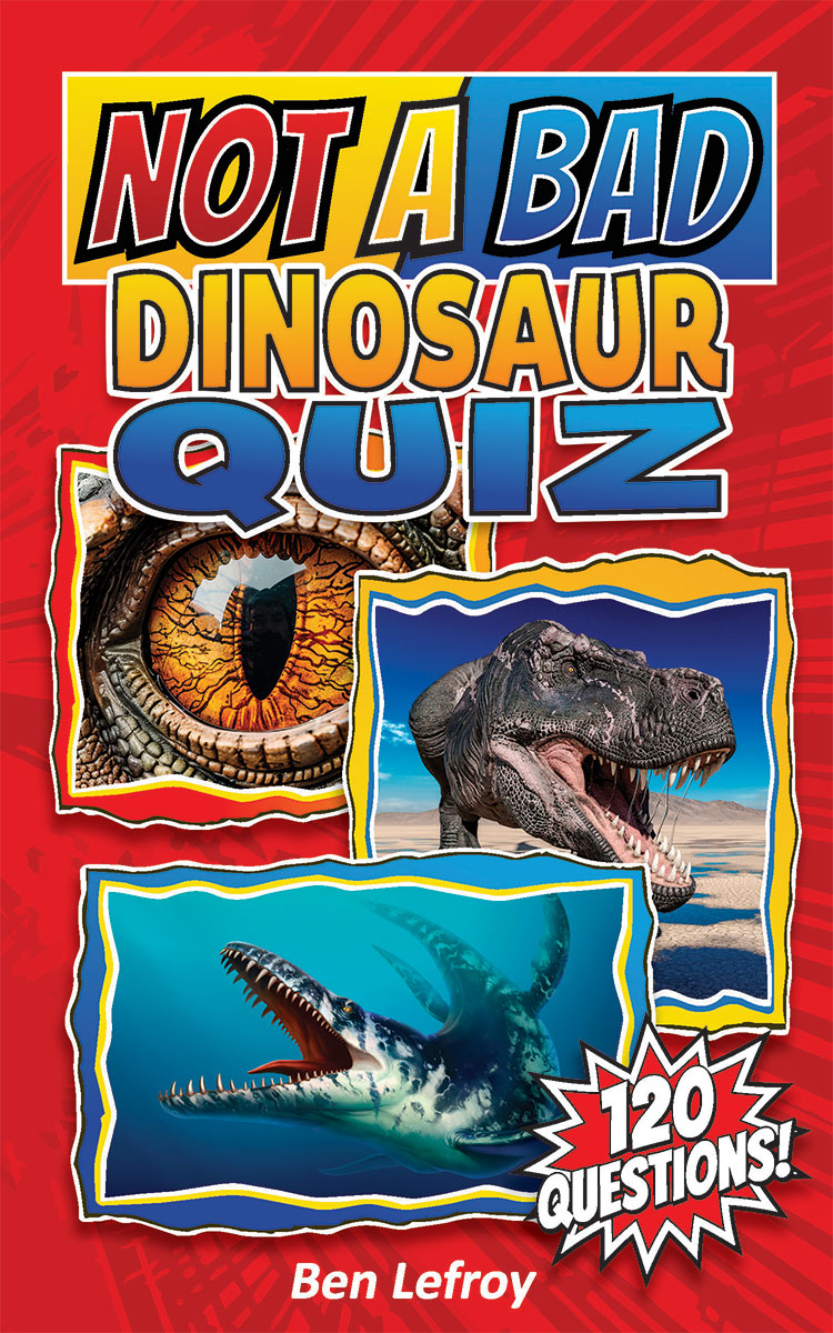 Not A Bad Dinosaur Quiz book cover